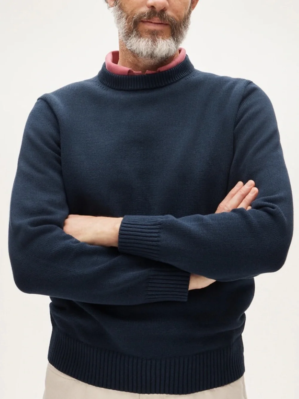 NWT J. Crew Men's Heritage Cotton Crewneck Sweater